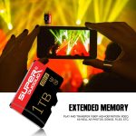 1TB Micro SD Card,Memory Card 1TB with SD Card Adapter High Speed Mini SD Card 1TB TF Card,Micro SD Memory Cards Class 10 for Smartphone,Action Camera,Tablet,Drone