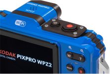 KODAK PIXPRO WPZ2 Rugged Waterproof Shockproof Dustproof WiFi Digital Camera 16MP 4X Optical Zoom 1080P Full HD Video Vlogging Camera 2.7″ LCD (Blue)