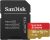 SanDisk 128GB Extreme microSDXC UHS-I Memory Card with Adapter – Up to 160MB/s, C10, U3, V30, 4K, A2, Micro SD – SDSQXA1-128G-GN6MA