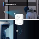 TP-Link Tapo Smart Hub with Built-in Chime, REQUIRES 2.4GHz Wi-Fi, Reliable Long-Range Connections with Tapo Sensors, Sub-1G Low-Power Wireless protocol, Connect with up to 64 smart devices. Tapo H100