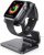 Lamicall Stand for Apple Watch, Charging Stand – Desk Watch Stand Holder Charging Dock Station compatible with Apple Watch Series SE Ultra/Series 8/7/6/5/4/3/2/1, 49mm/45mm/44mm/42mm/41mm/ 38mm, Black