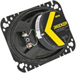 Pair KICKER 46CSC464 4×6″ 300 Watt 4-Ohm 2-Way Car Audio Coaxial Speakers CSC464