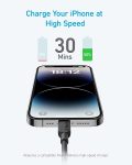 Anker iPhone Fast Charging Cable,2pack-6ft,310 USB-C to Lightning Braided Cable, MFi Certified, Cable for iPhone 14 Plus 14 14 Pro Max 13 13 Pro iPhone 12 (Black, Charger Not Included)