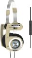 Koss Porta Pro Limited Edition On-Ear Headphones, in-Line Microphone, Volume Control and Touch Remote Control, Retro Style, Includes Hard Carry Case, Wired with 3.5mm Plug, Rhythm Beige