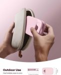 Lamicall Pink Phone Stand for Desk – Rose Gold Cell Phone Holder Desktop Pink Desk Accessories Compatible with iPhone 14 Pro Max Plus, 13 12 11 XR X 8 7 6 Plus SE, 4-8” Smartphone