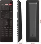 Vizio Xrt122 LED HDTV Remote Control for E Series E70-c3 E65-c3 E65x-c2 E60-c3 E55-c1 E55-c2 E50-c1 E48-c2 E43-c2 E40-c2 E40x-c2 E32h-c1 E32-c1 E28h-c1 E24-c1 E70c3 E65c3 E65xc2