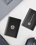 HP P500 Portable SSD 500GB – USB 3.2 Gen 1 Type C, USB C External Solid State Hard Drive – Up to 420MB/s, Black – 7NL53AA#ABC