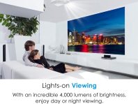 Optoma HD39HDR High Brightness HDR Home Theater Projector | 120Hz Refresh Rate | 4000 lumens | Fast 8.4ms Response time with 120Hz | Easy Setup with 1.3X Zoom | 4K Input | Quiet Operation 26dB