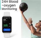 Amazfit Band 7 Fitness & Activity Tracker, Step Monitoring, Heart Rate & SpO2 Monitoring, Virtual Pacer, 18-Day Battery, Sleep Quality Analysis, Alexa Built-In, Water Resistant, (Pink)