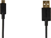 Amazon Basics USB-A to Micro USB Fast Charging Cable, 480Mbps Transfer Speed with Gold-Plated Plugs, USB 2.0, 3 Foot, Black