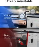 LISEN Tesla Phone Mount Holder [2024 Upgraded], Tesla Model 3 Y Phone Mount Holder, Adjustable Tesla Phone Mount Holder Model 3 Model Y for iPhone 15 Pro Max Plus 14 13, Tesla Model 3 Y Accessories