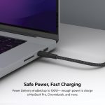 Belkin 2M USB-C to USB-C 100W Fast Charging Cable – Black