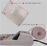 Sharp EL-1801V Ink Printing Calculator, Fluorescent Display, AC, Off-White