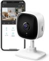 TP-Link Tapo 1080P Indoor Security Camera for Baby Monitor, Dog Camera w/ Motion Detection, 2-Way Audio Siren, Night Vision, Cloud & SD Card Storage, Works w/ Alexa & Google Home (Tapo C100)