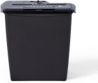 Amazon Basics 8-Sheet Strip Cut Paper, CD, and Credit Card Shredder, Black