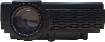 RCA – 480P Home Movie Projector with Bluetooth | Portable Indoor & Outdoor Projector | Compatible with HDMI, USB, Laptop, iPhone & Android Phone
