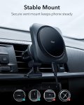 ESR for MagSafe Car Mount Charger Set with CryoBoost, Magnetic Wireless Car Charger Compatible with MagSafe Car Charger, for iPhone 15/14/13/12 with 36W QC 3.0 Fast Car Charger, Phone Cooling Tech