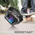 SUPCASE [Unicorn Beetle Pro Case for Apple Watch 3 [42mm], Rugged Protective Case with Strap Bands for Apple Watch Series 3/2/1
