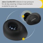 Jabra Elite 10 True Wireless Bluetooth Earbuds – Advanced Active Noise Cancelling with Dolby Atmos Surround Sound, All-Day Comfort, Multipoint, Crystal-Clear Calls – Gloss Black