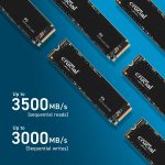 Crucial P3 1TB PCIe Gen3 3D NAND NVMe M.2 SSD, up to 3500MB/s – CT1000P3SSD8