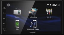 KENWOOD DMX129BT 6.8 Inch LCD Touchscreen Digital Media Car Stereo, Bluetooth Audio and Hands Free Calling, Double Din, USB, Rear Camera Input, AM/FM Radio
