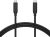Amazon Basics USB-C to USB-C 4 Fast Charger Cable, 40 Gbps, 8K Video, 240W, USB-IF Cert, Thunderbolt 4/3 Compatible, for Apple iPhone 15, iPad, Samsung Galaxy, Tablets, Laptops, 3.3 Foot, Black
