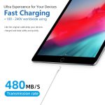 Car Apple Carplay Cable Cord for iPad/iPad Air 2/Mini/Air Pods 1 2nd, AirPods MAX Headphones, iPhone 14 13 12 11 Pro 14 Max, SE Mini SE 2nd, XR XS X 8 7 6 Plus Charger Fast Charging Cord Replacement