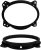 Metra 82-8146 6″ x 9″ Front Speaker Adapter for Select Lexus and Toyota Vehicles, Black, Apple