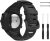 MoKo Suunto Core Watch Band, Classic Replacement Soft Wrist Band Strap with Metal Clasp for Suunto Core Smart Watch, Fits 5.51″-9.06″ (140mm-230mm) Wrist, All Black