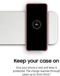 SAMSUNG Electronics Wireless Charger Trio, Qi Compatible – Charge up to 3 Devices at Once – for Galaxy Phones, Buds, Watches, and Apple iPhone Devices, Black (US Version)