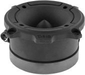 DS18 PRO-TW120B Super Tweeter in Black – 1″, Aluminum Frame and Diaphragm, 300W Max, 200W RMS, 4 Ohms, Built In Crossover – PRO Tweeters Are the Best in the Pro Audio and Voceteo Market (Pair)