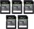 PNY 32GB Elite Class 10 U1 V10 SDHC Flash Memory Card 5-Pack – 100MB/s Read, Class 10, U1 Full HD, UHS-I, Full Size SD