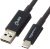 Amazon Basics USB-C to USB-A 3.1 Gen 2 Adapter Charger Cable, Fast Charger, 10Gbps High-Speed, USB-IF Certified, for Apple iPhone 15, iPad, Samsung Galaxy, Tablets, Laptops, 3 Foot, Black