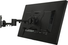 Mount-It! TV Wall Mount Bracket | Quick Release | Full Motion Swing Out Tilt Swivel | Articulating Arm for 13-42″ Flat Screens and Monitors | VESA 75 to 200 | 44 Pound Capacity | Anti-Theft Locking