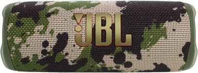 JBL Flip 6-Portable Bluetooth Speaker,Powerful Sound and deep bass, IPX7 Waterproof,12 Hours of Playtime,PartyBoost for Multiple Speaker Pairing for Home,Outdoor and Travel (Squad),Camouflage