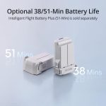 DJI Mini 3 (DJI RC), Lightweight Mini Drone with 4K HDR Video, 38-Min Flight Time, True Vertical Shooting, Return to Home, up to 10km Video Transmission, Drone with Camera for Beginners