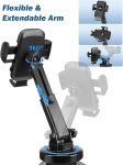 JOYTUTUS Universal Car Cup Holder Phone Mount, Compatible with iPhone, Samsung, Android, Perfect for Convenience and Protection