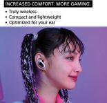 Sony INZONE Buds Truly Wireless Noise Cancelling Gaming Earbuds, 12 Hour Battery, for PC, PS5, 360 Spatial Sound, 30ms Low Latency, USB-C Dongle and LE Audio (LC3), WF-G700N White