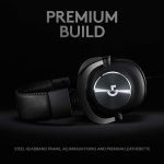 Logitech G PRO X Gaming Headset (2nd Generation) with Blue Voice, DTS Headphone 7.1 and 50 mm PRO-G Drivers, for PC, Xbox One, Xbox Series X|S,PS5,PS4, Nintendo Switch – Black