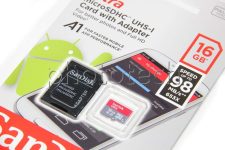 [Older Version] SanDisk 16GB Ultra microSDHC UHS-I Memory Card with Adapter – 98MB/s, C10, U1, Full HD, A1, Micro SD Card – SDSQUAR-016G-GN6MA