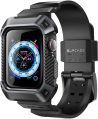 SUPCASE [Unicorn Beetle Pro] Designed for Apple Watch Series 9/SE2/8/7/6/SE/5/4 [41/40mm], Rugged Protective Case with Strap Bands (Black)