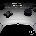 Razer Wolverine V2 Wired Gaming Controller for Xbox Series X|S, Xbox One, PC Remappable Front-Facing Buttons – Mecha-Tactile Action Buttons and D-Pad – Trigger Stop-Switches – White