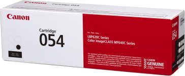Canon Genuine Toner, Cartridge 054 Black (3024C001) 1 Pack Color imageCLASS MF641Cdw, MF642Cdw, MF644Cdw, LBP622Cdw Laser Printers