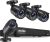 ZOSI H.265+ 3K 5MP Lite AI Home Security Camera System with Human Vehicle Detection, 8 CH CCTV DVR and 4 x 1080p Bullet Camera Outdoor Indoor, 80ft Night Vision, Remote Access, Motion Alerts (No HDD)