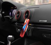 Scosche MP2AMPSPC-UB MagicMount Pro2 Universal MagSafe Magnetic Cell Phone Car Mount, Secure and Convenient with 360° Adjustable Head and AMPS Mounting Plate Compatible ProClip Vehicle Specific Bases
