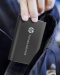 HP P500 Portable SSD 500GB – USB 3.2 Gen 1 Type C, USB C External Solid State Hard Drive – Up to 420MB/s, Black – 7NL53AA#ABC