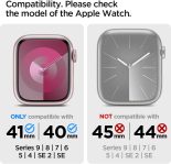 Spigen Rugged Armor Protector Designed for Apple Watch Case Series 9/8/SE2/7/6/SE/5/4 41mm/40mm – Rose Gold