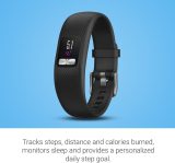 Garmin vívofit 4 activity tracker with 1+ year battery life and color display. Large, Black. 010-01847-03