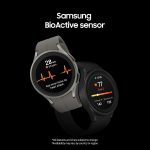 Samsung Galaxy Watch 5 Pro 45mm Smartwatch with GPS, Heart Rate, Fitness Tracking – Titanium, Sapphire Glass, Improved Battery