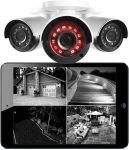 Lorex 1080p Analog Wired Security Camera – Outdoor & Indoor Add on Camera Wired Surveillance System for Home & Business – Long Range Night Vision, HD Recording